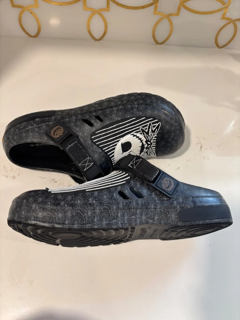 Disney Tim Burton's Nightmare Before Christmas Mens Clog Sandals Ground Up Sz 13 - Picture 7 of 9